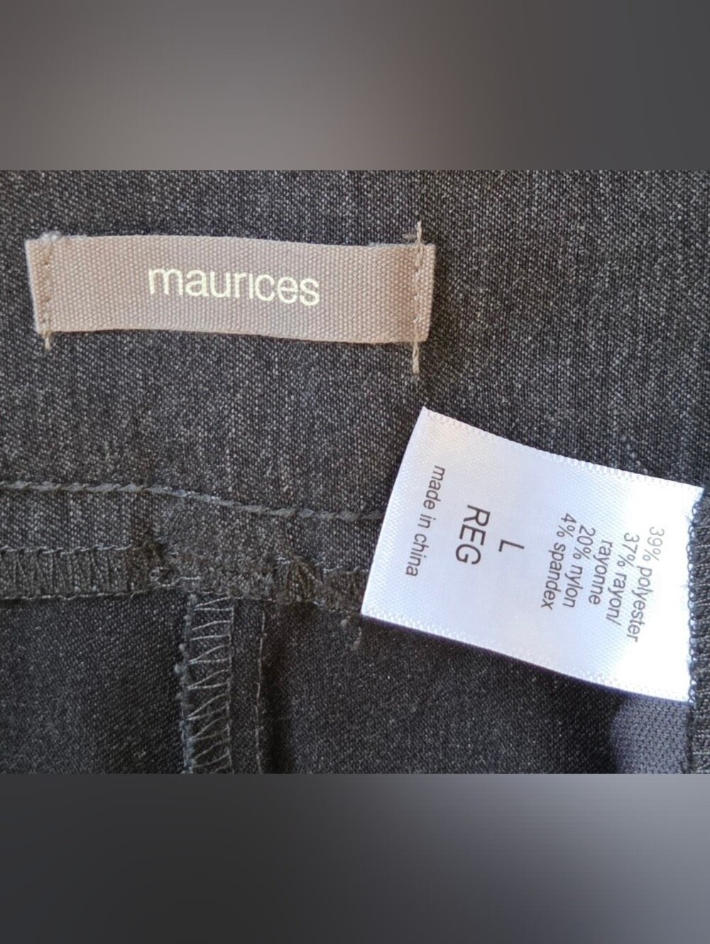 Maurices Straight Leg Pant - Picture 2 of 2
